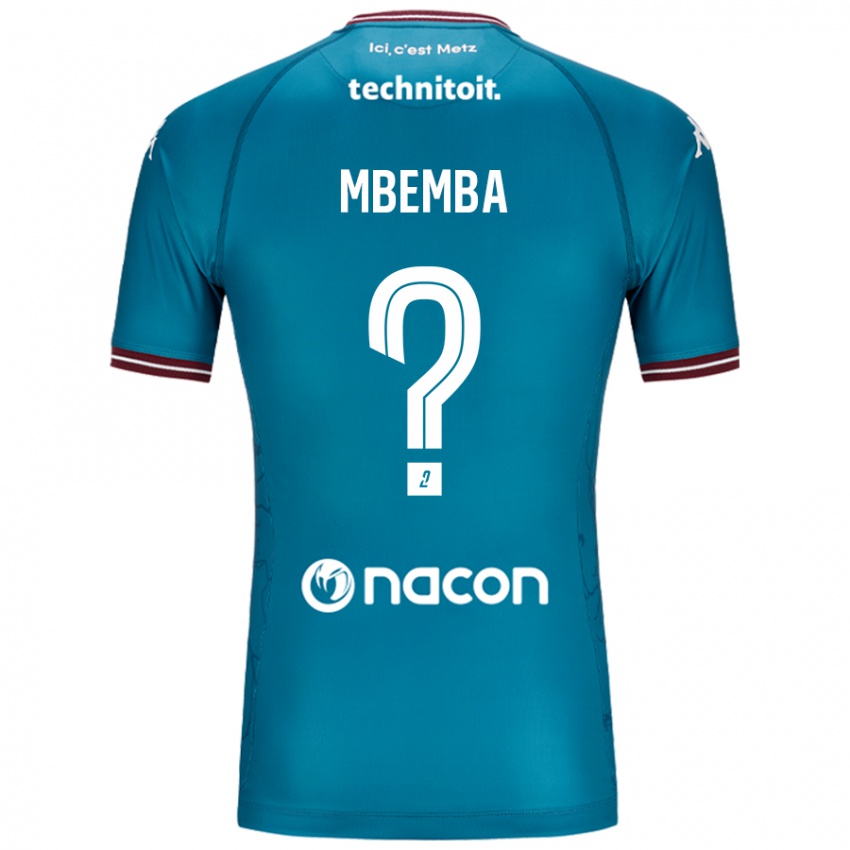 Dětské Abdallah Mbemba #0 Modrý Benzín Daleko Hráčské Dresy 2024/25 Dres