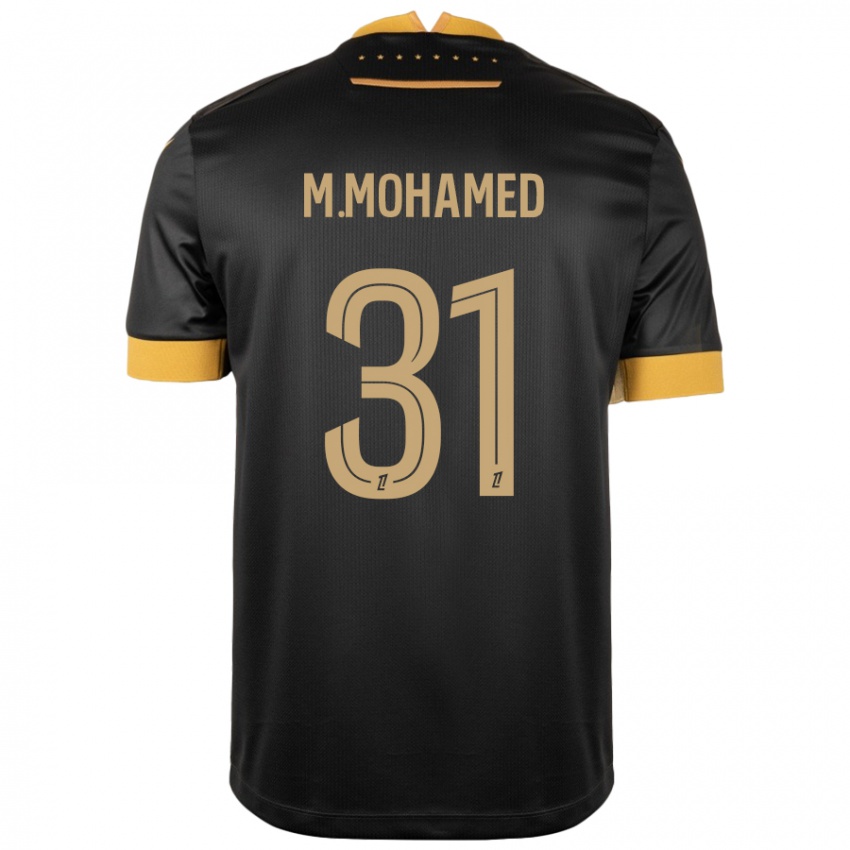 Dětské Mostafa Mohamed #31 Černá Hnědá Daleko Hráčské Dresy 2024/25 Dres