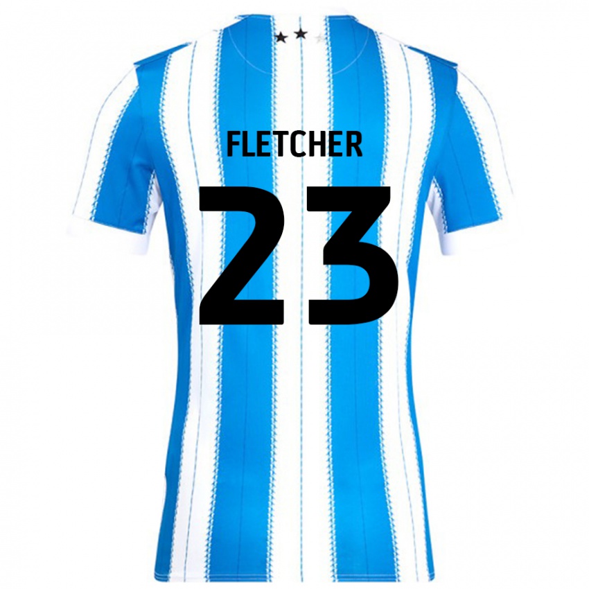 Pánské Serena Fletcher #23 Modrá Bílá Domů Hráčské Dresy 2024/25 Dres