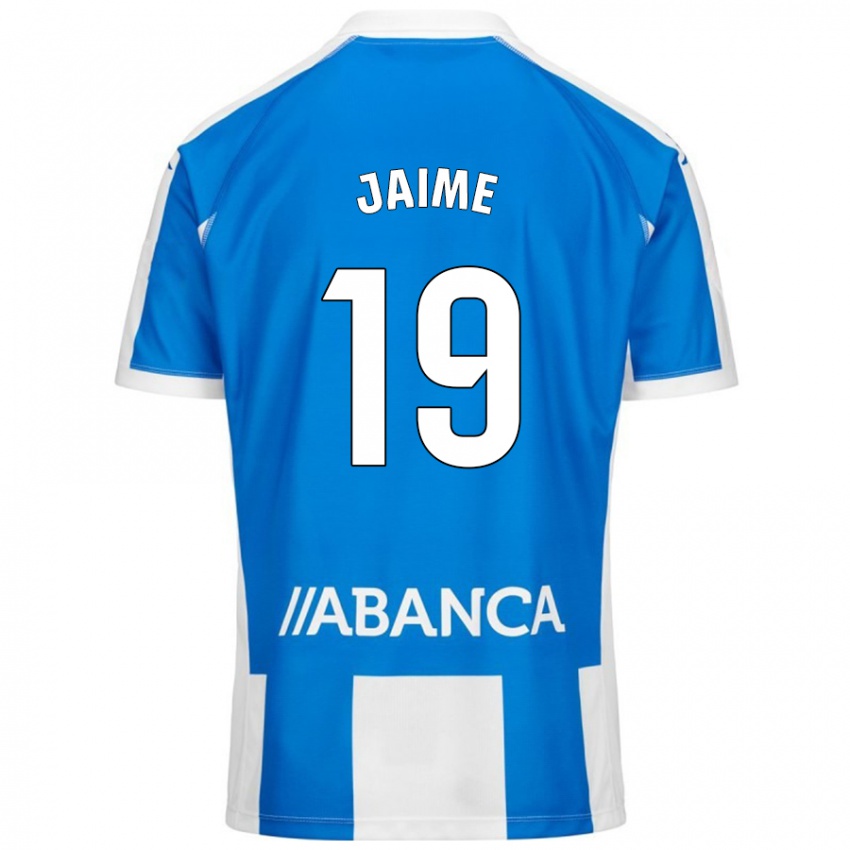 Pánské Jaime Sánchez #19 Modrá Bílá Domů Hráčské Dresy 2024/25 Dres