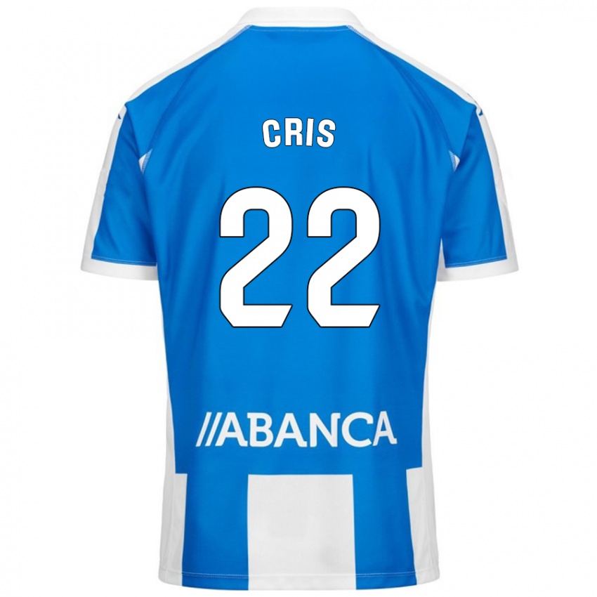 Pánské Cris #22 Modrá Bílá Domů Hráčské Dresy 2024/25 Dres