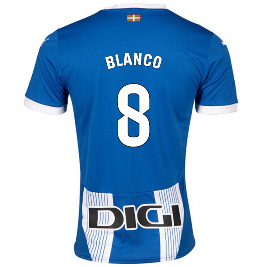 Pánské Antonio Blanco #8 Modrý Domů Hráčské Dresy 2024/25 Dres