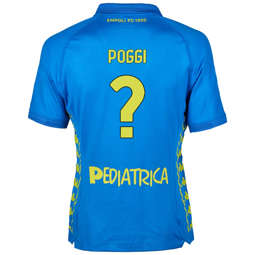 Pánské Riccardo Poggi #0 Modrý Domů Hráčské Dresy 2024/25 Dres