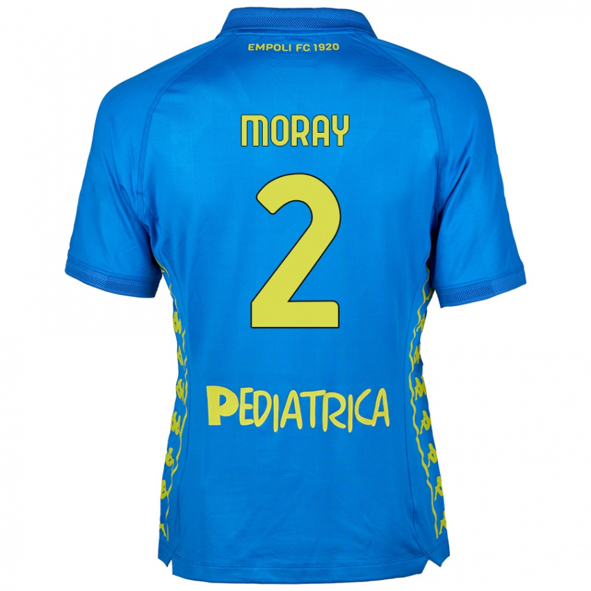 Pánské Jeremy Moray #2 Modrý Domů Hráčské Dresy 2024/25 Dres