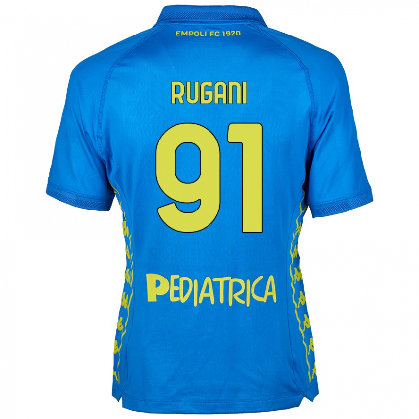 Pánské Tommaso Rugani #91 Modrý Domů Hráčské Dresy 2024/25 Dres