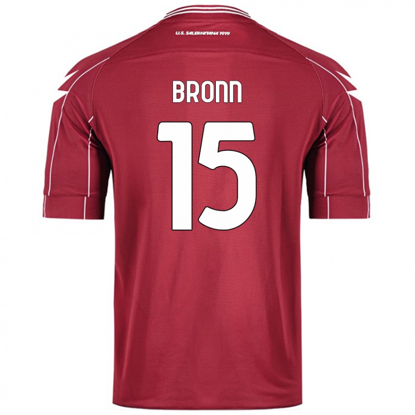 Pánské Dylan Bronn #15 Burgundské Domů Hráčské Dresy 2024/25 Dres