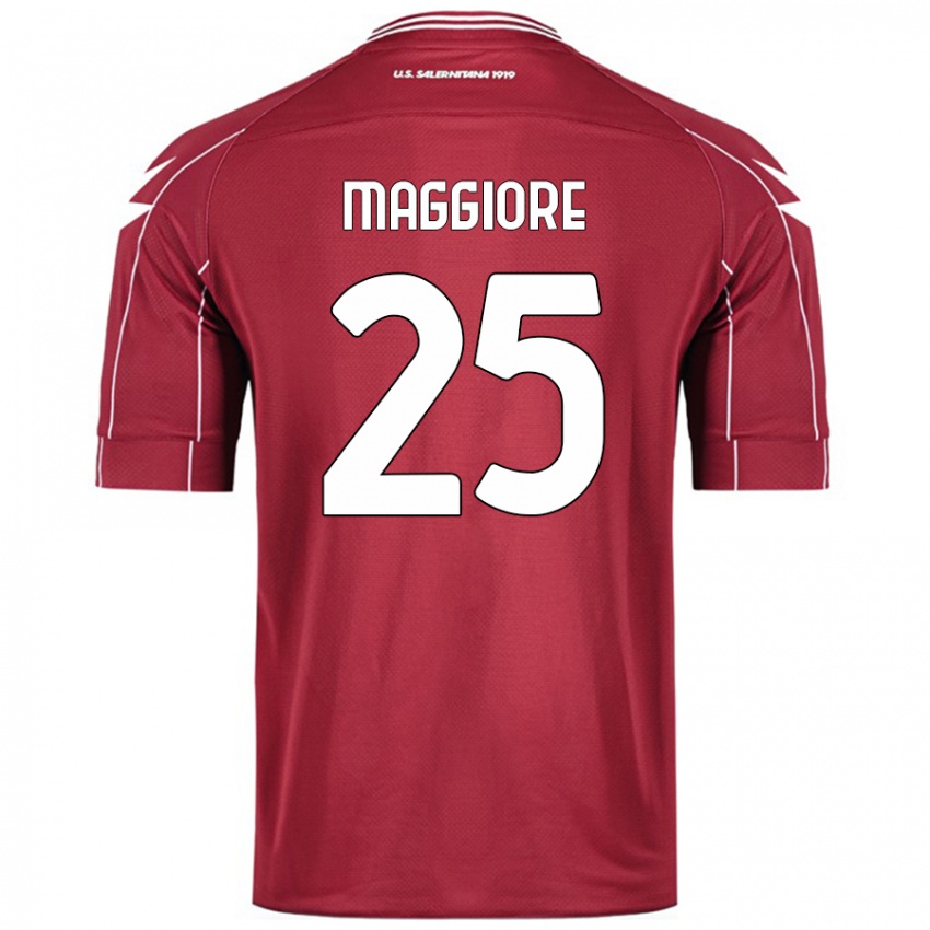 Pánské Giulio Maggiore #25 Burgundské Domů Hráčské Dresy 2024/25 Dres