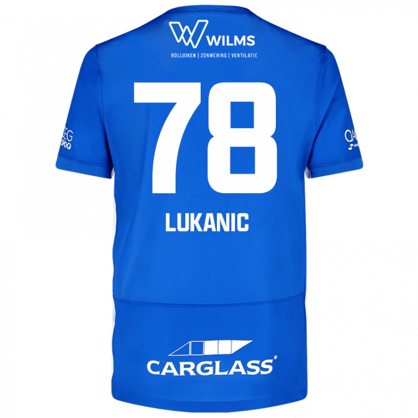 Pánské Luka Lukanic #78 Modrý Domů Hráčské Dresy 2024/25 Dres