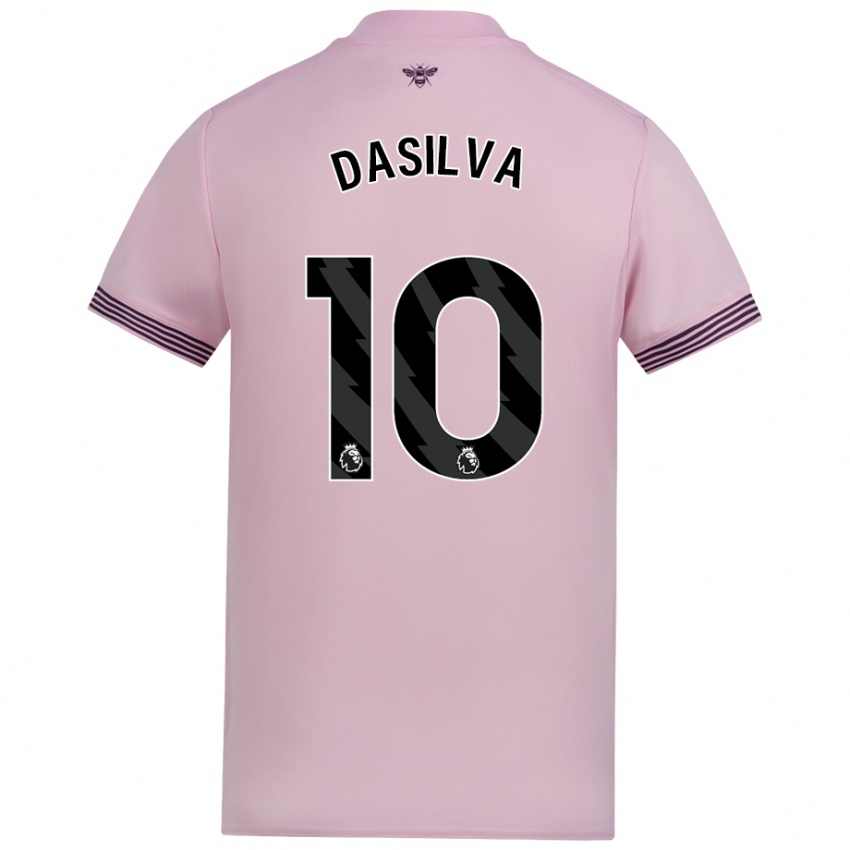 Pánské Josh Dasilva #10 Růžový Daleko Hráčské Dresy 2024/25 Dres