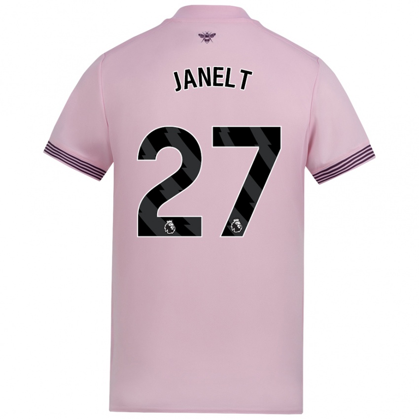 Pánské Vitaly Janelt #27 Růžový Daleko Hráčské Dresy 2024/25 Dres