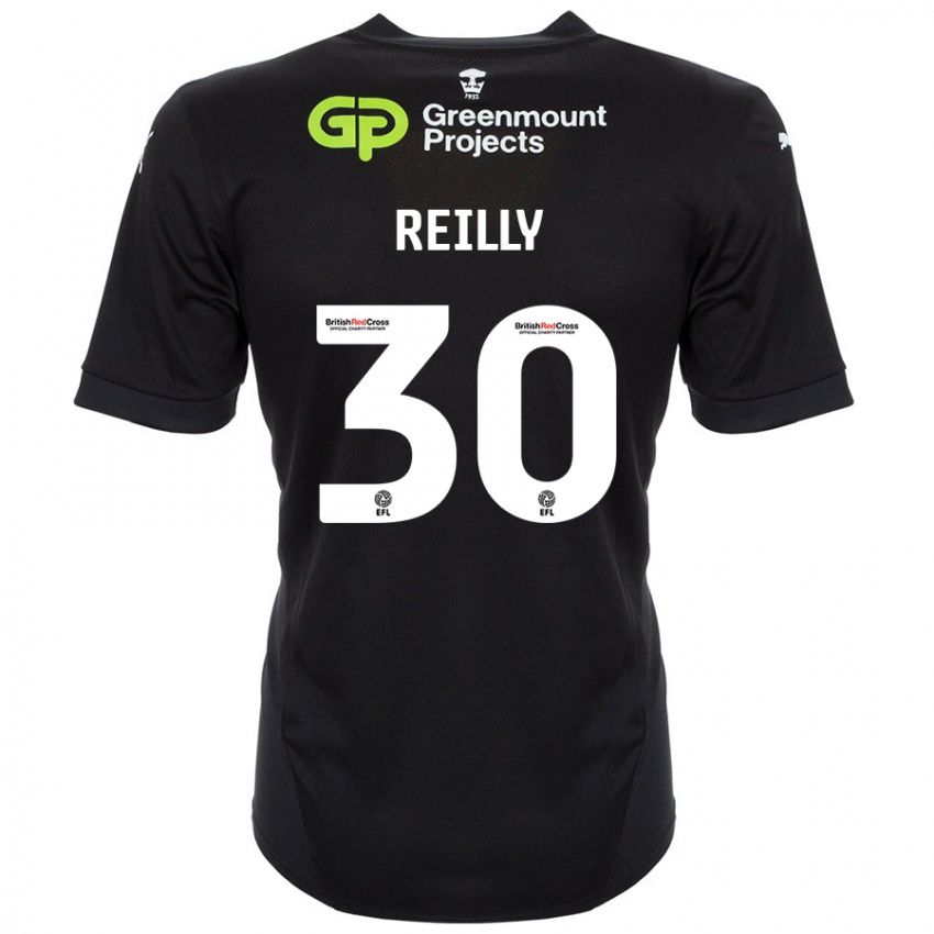 Pánské Jack Reilly #30 Černý Daleko Hráčské Dresy 2024/25 Dres