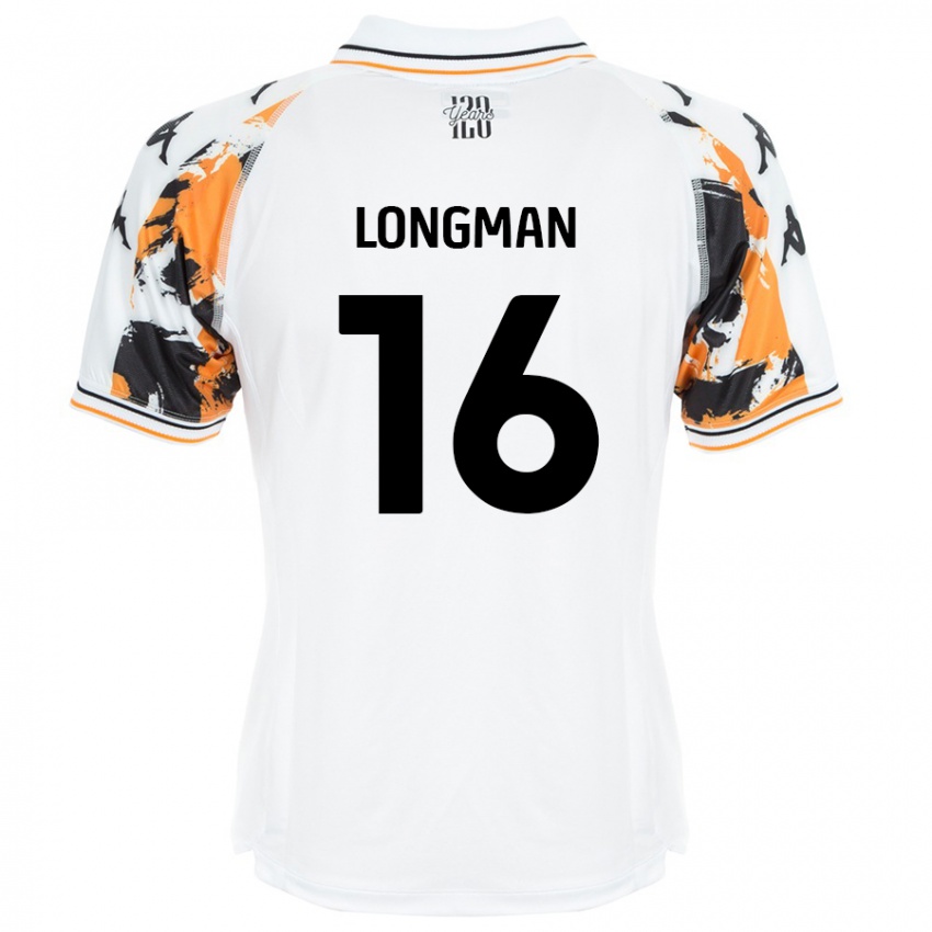 Pánské Ryan Longman #16 Bílý Daleko Hráčské Dresy 2024/25 Dres