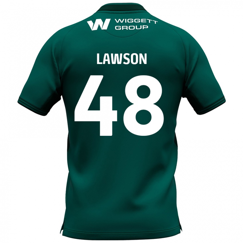 Pánské Sha'mar Lawson #48 Zelený Daleko Hráčské Dresy 2024/25 Dres