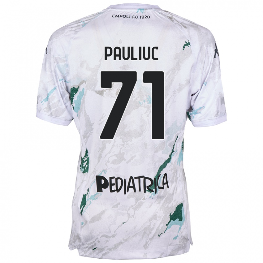 Pánské Nicolò Pauliuc #71 Šedá Daleko Hráčské Dresy 2024/25 Dres