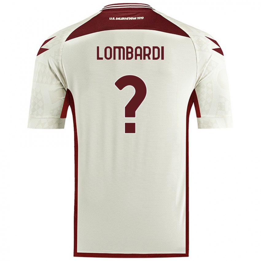 Pánské Lorenzo Lombardi #0 Barva Krémová Daleko Hráčské Dresy 2024/25 Dres