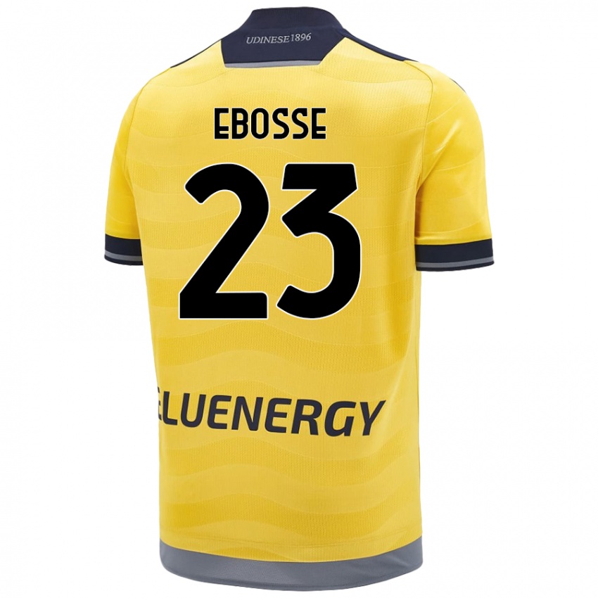 Pánské Enzo Ebosse #23 Zlatý Daleko Hráčské Dresy 2024/25 Dres