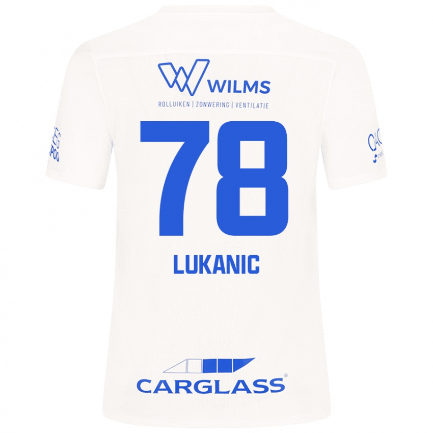 Pánské Luka Lukanic #78 Bílý Daleko Hráčské Dresy 2024/25 Dres