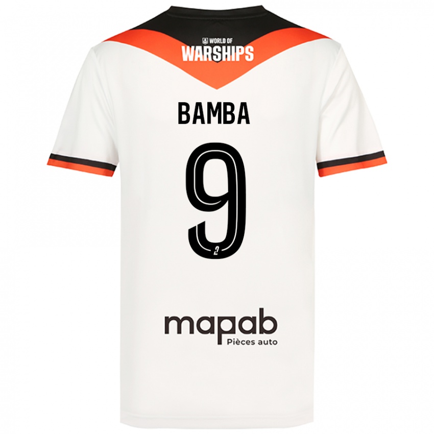 Pánské Mohamed Bamba #9 Bílý Daleko Hráčské Dresy 2024/25 Dres