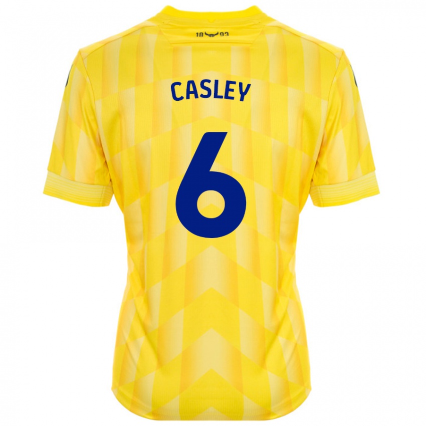 Dámské Riva Casley #6 Žluť Domů Hráčské Dresy 2024/25 Dres