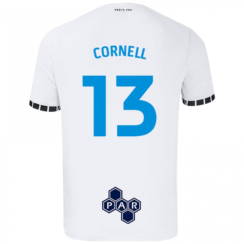 Dámské David Cornell #13 Bílý Domů Hráčské Dresy 2024/25 Dres