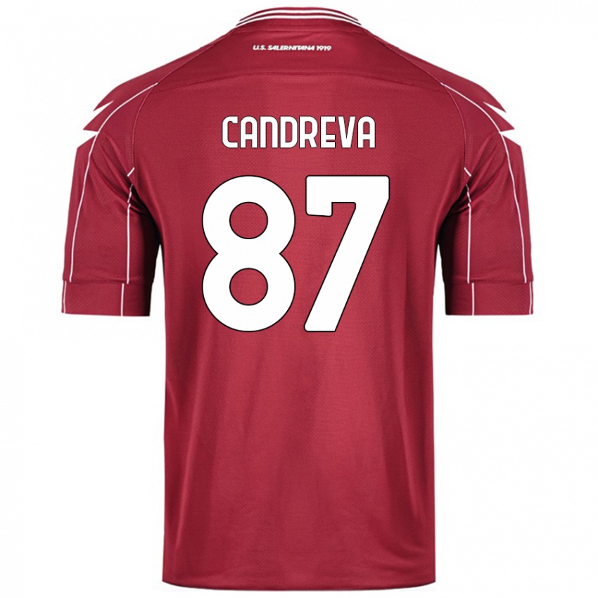 Dámské Antonio Candreva #87 Burgundské Domů Hráčské Dresy 2024/25 Dres