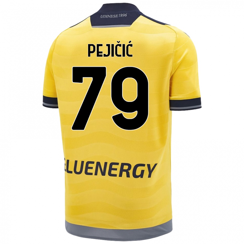 Dámské David Pejičić #79 Zlatý Daleko Hráčské Dresy 2024/25 Dres