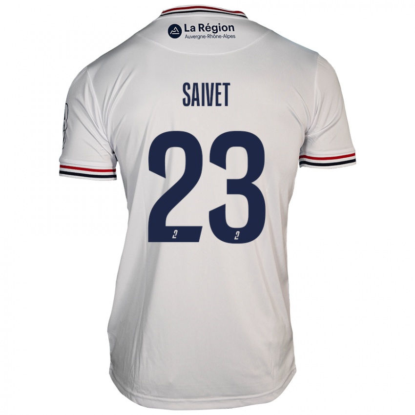 Dámské Henri Saivet #23 Bílý Daleko Hráčské Dresy 2024/25 Dres