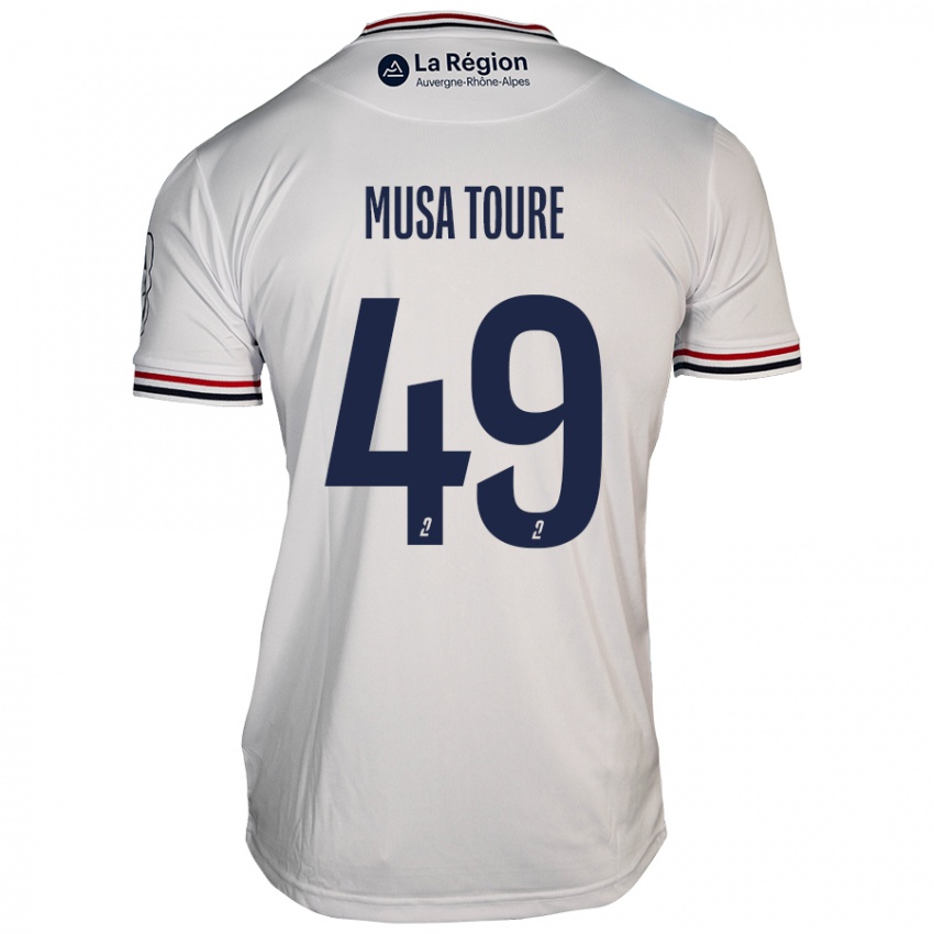 Dámské Musa Toure #49 Bílý Daleko Hráčské Dresy 2024/25 Dres