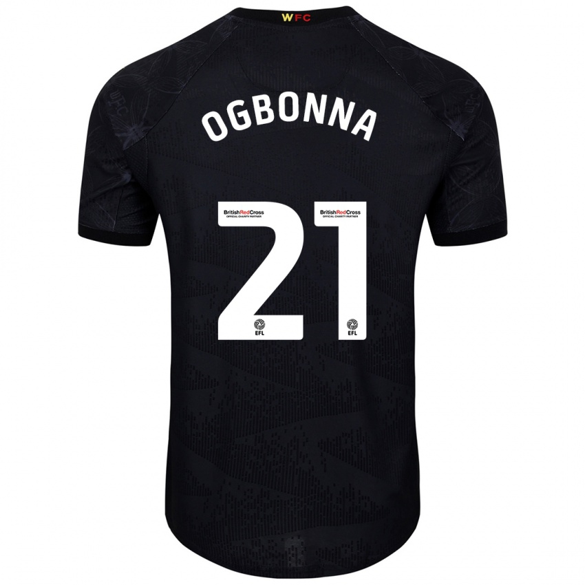 Dětské Angelo Ogbonna #21 Černá Bílá Daleko Hráčské Dresy 2024/25 Dres