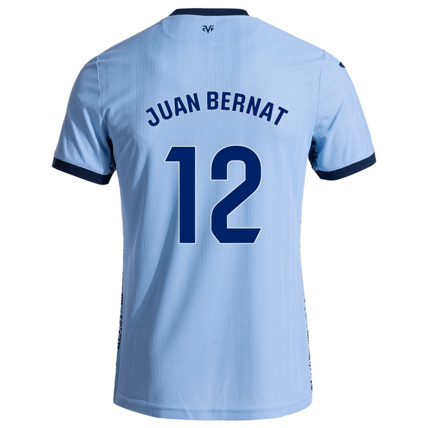 Dámské Juan Bernat #12 Nebesky Modrá Daleko Hráčské Dresy 2024/25 Dres