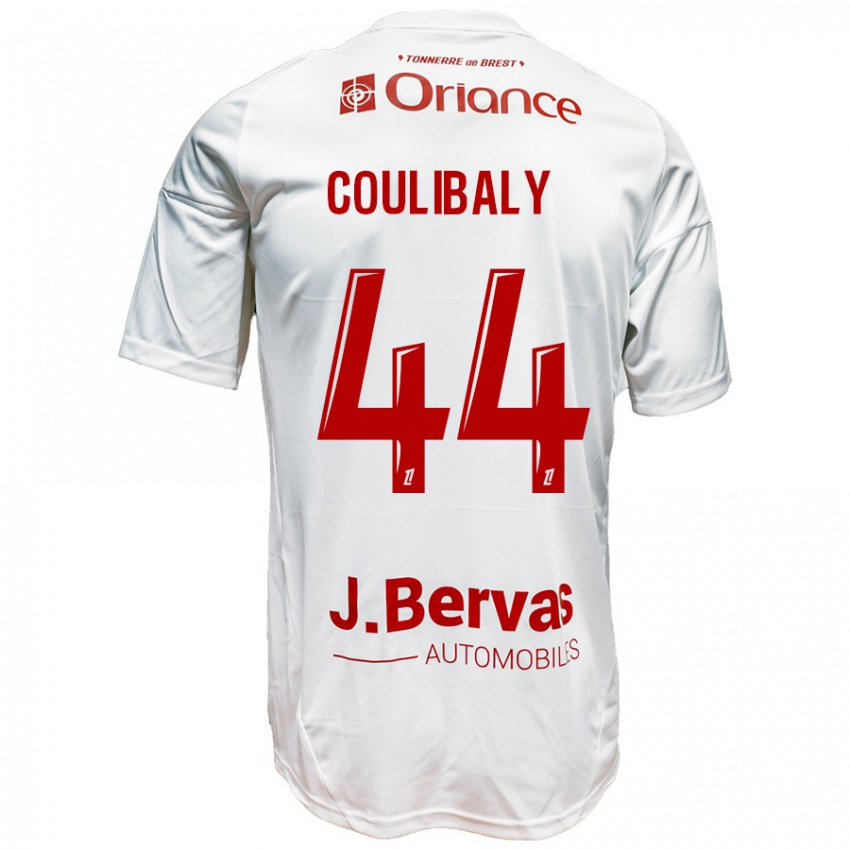 Dámské Soumaila Coulibaly #44 Bílá Červená Daleko Hráčské Dresy 2024/25 Dres