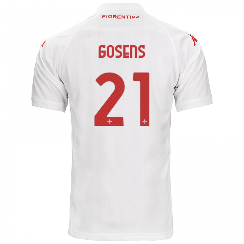 Dámské Robin Gosens #21 Bílý Daleko Hráčské Dresy 2024/25 Dres